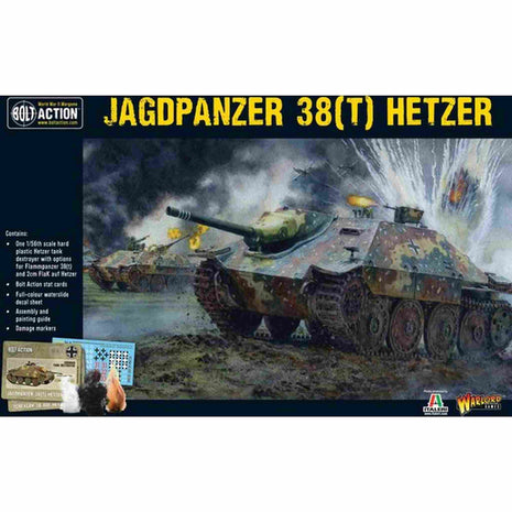 Hetzer voor Bolt Action - duitsers vehicle schaal 1:58 miniatuur