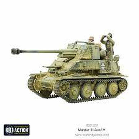 Marder III voor Bolt Action - duitsers vehicle schaal 1:58 miniatuur