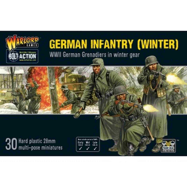Dit is een foto van het spel German Infantry (Winter) te koop bij Speldorado Spellenwinkel Delft