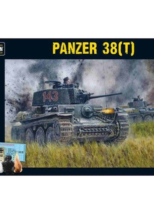 Panzer 38(t) voor Bolt Action - duitsers vehicle schaal 1:58 miniatuur