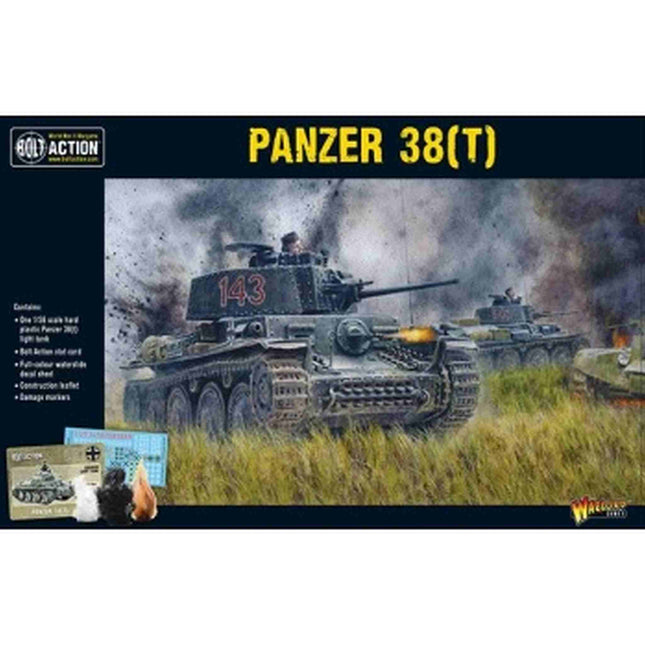 Bolt Action 2 Panzer 38(T) - En, 402012031 van Warlord Games te koop bij Speldorado !