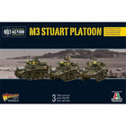 M3 Stuart Troop voor Bolt Action - engelsen vehicle schaal 1:58 miniatuur