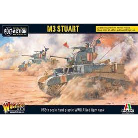 M3 Stuart voor Bolt Action - engelsen vehicle schaal 1:58 miniatuur