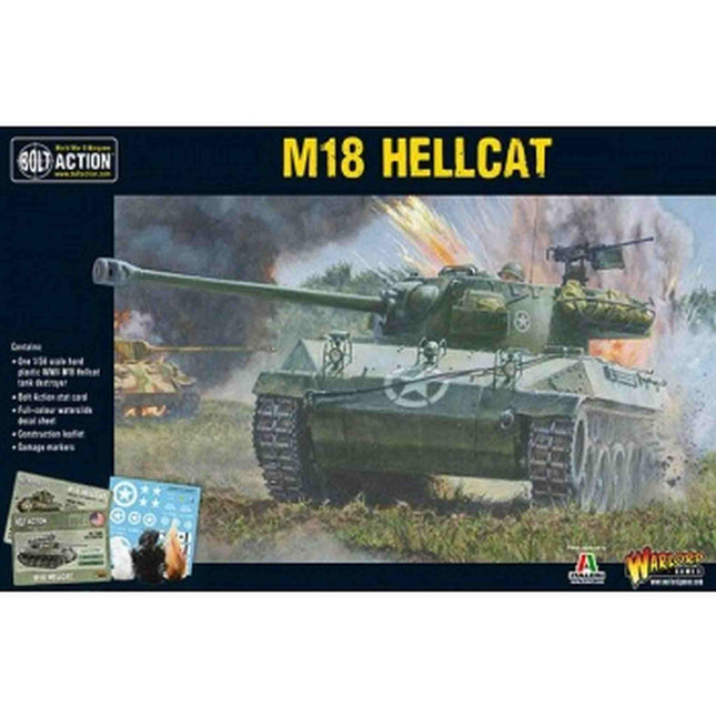 Dit is een foto van het spel M18 Hellcat te koop bij Speldorado Spellenwinkel Delft