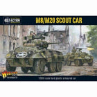 M8/M20 Greyhound Scout Car voor Bolt Action - engelsen vehicle schaal 1:58 miniatuur