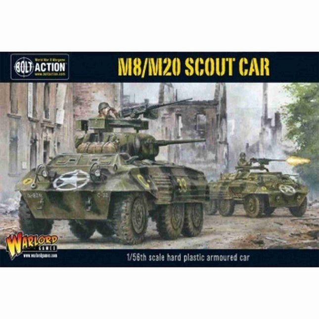 Dit is een foto van het spel M8/M20 Greyhound Scout Car te koop bij Speldorado Spellenwinkel Delft