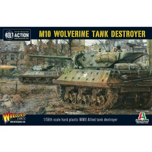 Dit is een foto van het spel M10 Tank Destroyer/Wolverine te koop bij Speldorado Spellenwinkel Delft