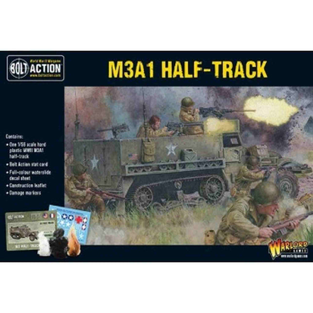 Dit is een foto van het spel M3A1 Halftrack te koop bij Speldorado Spellenwinkel Delft