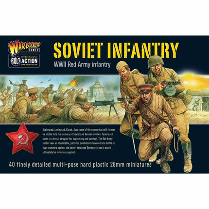 Dit is een foto van het spel Soviet Infantry te koop bij Speldorado Spellenwinkel Delft