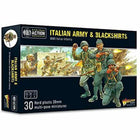Italian Army & Blackshirts voor Bolt Action - italianen infantry schaal 1:58 miniatuur
