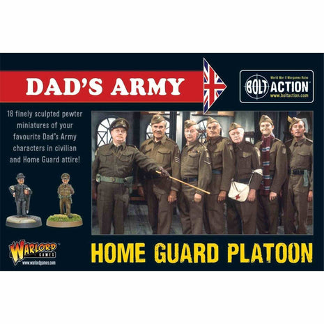 Dad's Army voor Bolt Action - engelsen infantry schaal 1:58 miniatuur