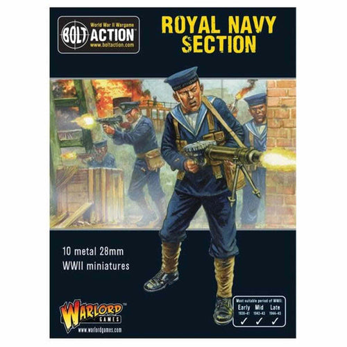 Bolt Action Royal Navy Section - En, 402211006 van Warlord Games te koop bij Speldorado !