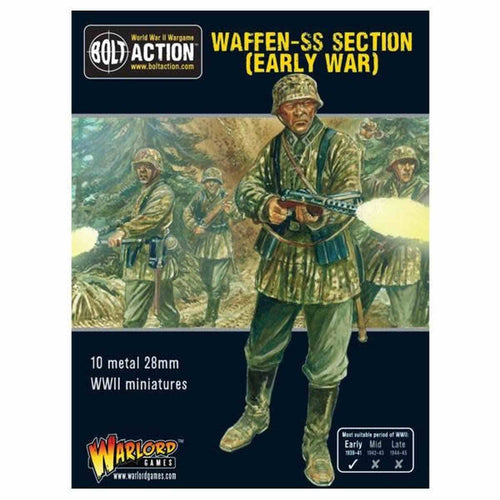 Bolt Action Early War Waffen-Ss Squad (1939-1942) - En, 402212101 van Warlord Games te koop bij Speldorado !