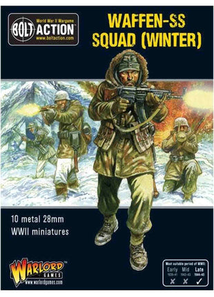 Waffen SS Squad (Winter) voor Bolt Action - duitsers infantry schaal 1:58 miniatuur