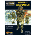 Waffen SS Squad (Winter) voor Bolt Action - duitsers infantry schaal 1:58 miniatuur