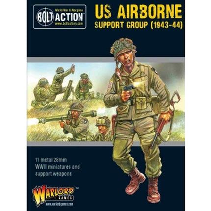 Dit is een foto van het spel US Airborne Support Group (1943-44) (HQ, Mortar & MMG) te koop bij Speldorado Spellenwinkel Delft