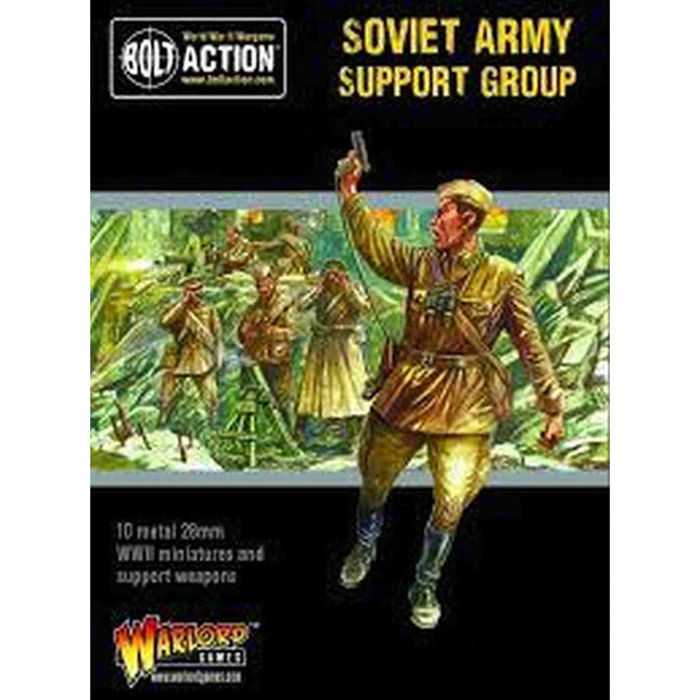 Dit is een foto van het spel Soviet Army Support Group (HQ, Mortar & MMG) te koop bij Speldorado Spellenwinkel Delft