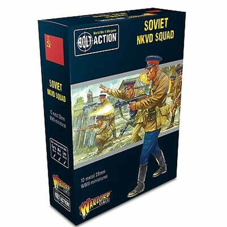 Dit is een foto van het spel Soviet NKVD Squad te koop bij Speldorado Spellenwinkel Delft