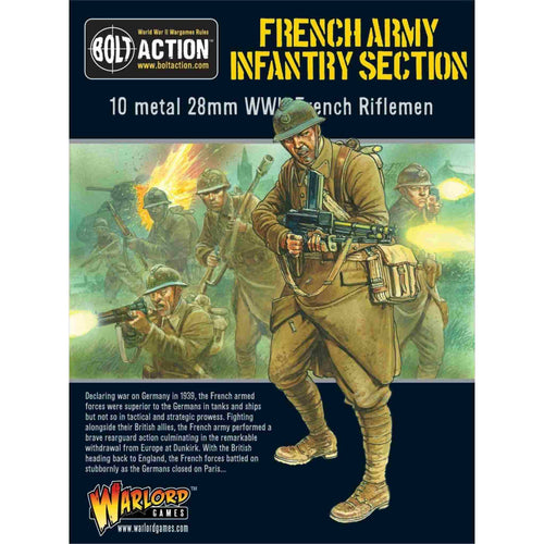 French Army Infantry Section - En, 402215501 van Warlord Games te koop bij Speldorado !