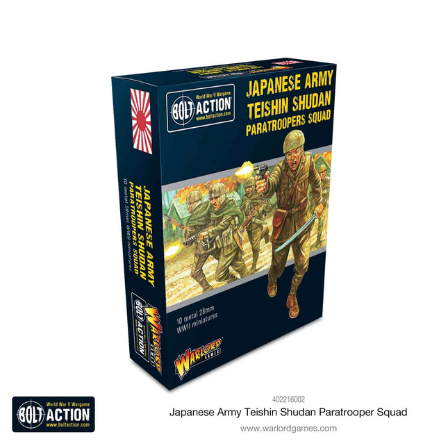 Bolt Action Japanese Teishin Shudan Paratrooper Squad - En, 402216002 van Warlord Games te koop bij Speldorado !