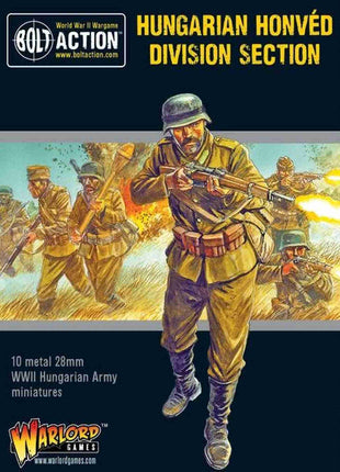 Hungarian Army Honved Division Section voor Bolt Action - hongaren infantry schaal 1:58 miniatuur