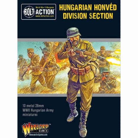 Hungarian Army Honved Division Section voor Bolt Action - hongaren infantry schaal 1:58 miniatuur