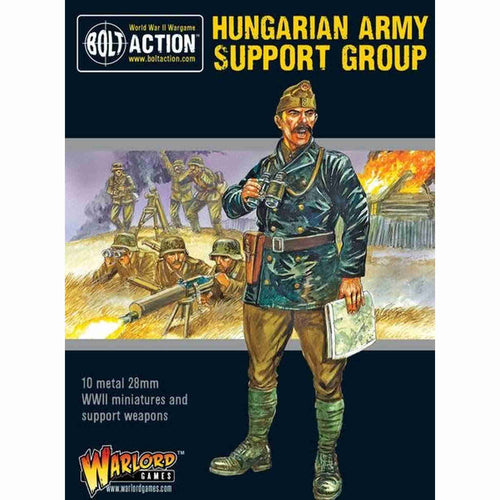 Bolt Action - Hungarian Army Support Group (Hq, Mortar & Mmg) - En, 402217407 van Warlord Games te koop bij Speldorado !