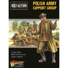Dit is een foto van het spel Polish Army Support Group (HQ, Mortar & MMG) te koop bij Speldorado Spellenwinkel Delft