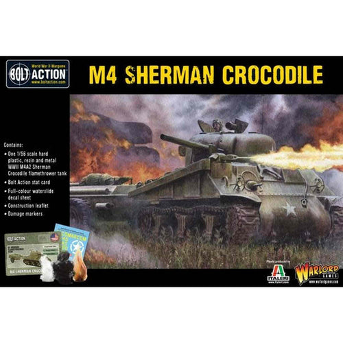 Bolt Action Sherman Crocodile Flamethrower Tank - En, 402413008 van Warlord Games te koop bij Speldorado !