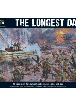 The Longest Day. D-Day Battle-Set voor Bolt Action - boeken rulebook schaal 1:58 miniatuur
