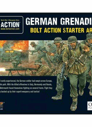 German Grenadiers Starter Army voor Bolt Action - duitsers infantry schaal 1:58 miniatuur