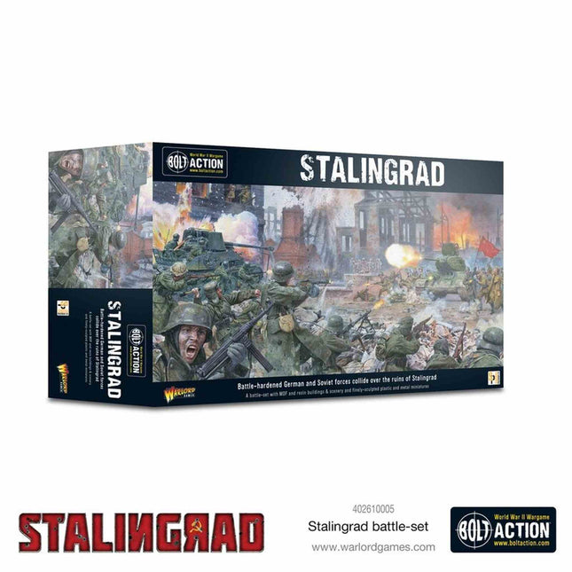 Dit is een foto van het spel Stalingrad Battle-Set - En te koop bij Speldorado Spellenwinkel Delft
