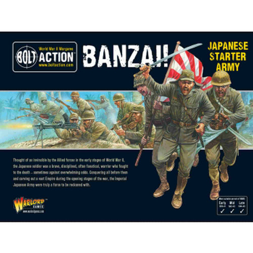 Bolt Action 2 Banzai! Japanese Starter Army - En, 402616001 van Warlord Games te koop bij Speldorado !
