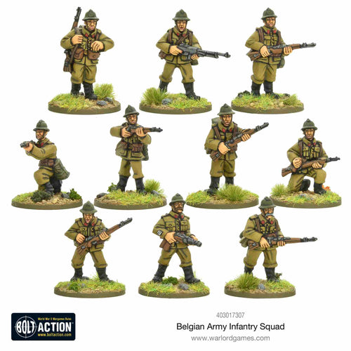 afbeelding artikel Bolt Action - Belgian Army Infantry Squad - En