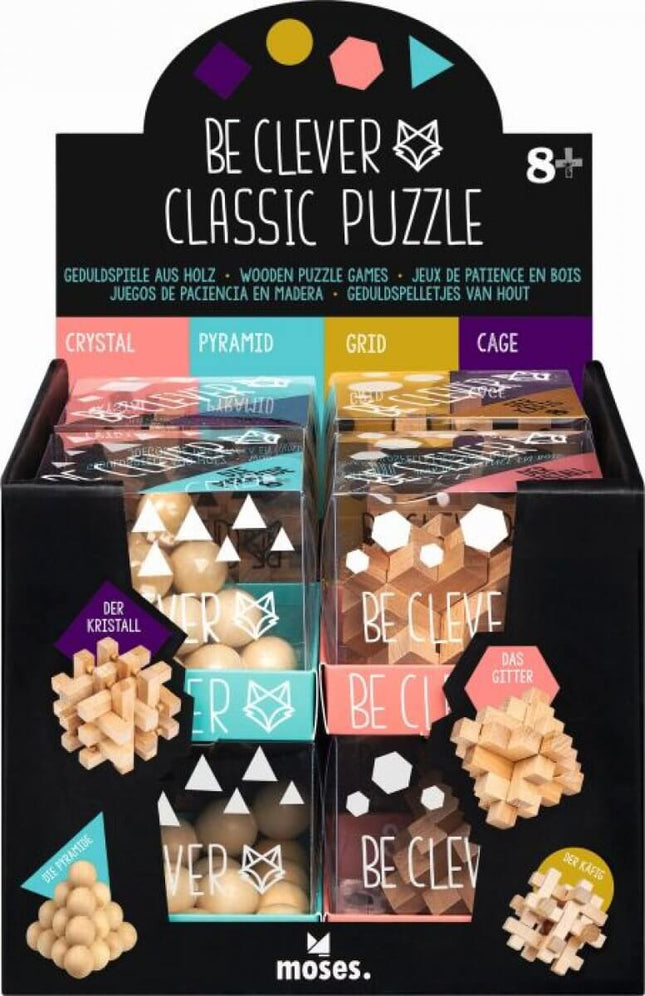 Be Clever! Puzzels Natuurhout, 61446338 van Vedes te koop bij Speldorado !