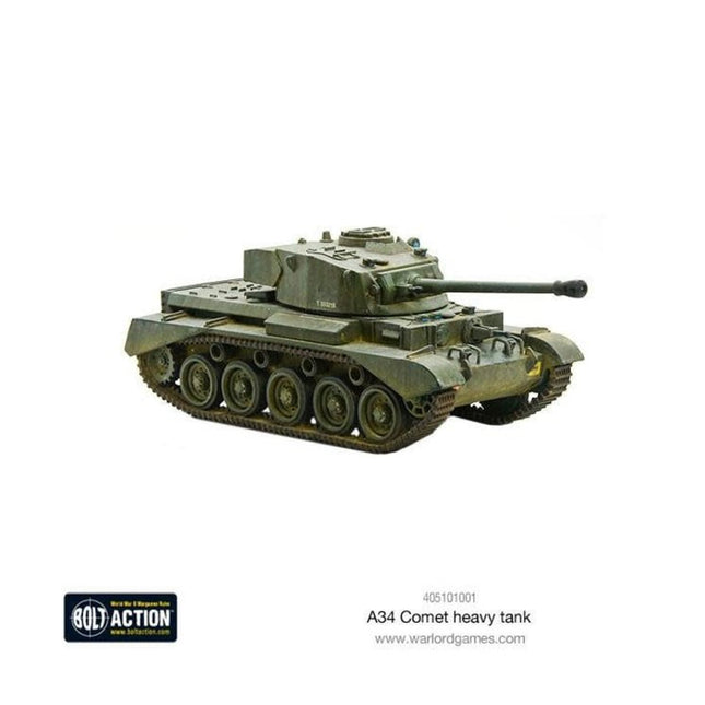 Dit is een foto van het spel A34 Comet Medium Tank te koop bij Speldorado Spellenwinkel Delft