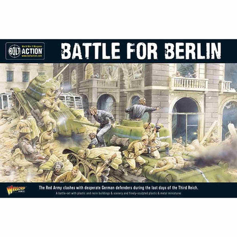 The Battle For Berlin Battle-Set - En voor Bolt Action - boeken rulebook schaal 1:58 miniatuur