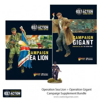 Campaign: Sea Lion Part 2 - Operation Gigant voor Bolt Action - boeken rulebook schaal 1:58 miniatuur