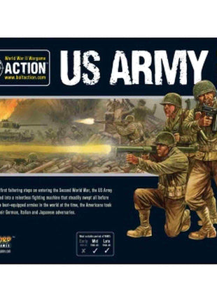 US Army Starter Army voor Bolt Action - amerikanen infantry schaal 1:58 miniatuur