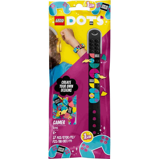 Lego Dots Gamer - Armband Met Bedeltjes 41943, 41943 van Lego te koop bij Speldorado !