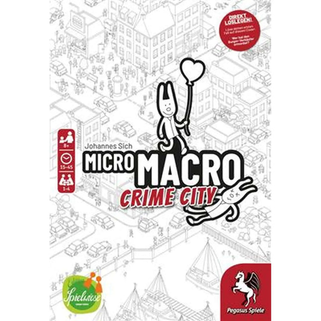 Dit is een foto van het spel MicroMacro Crime City EN te koop bij Speldorado Spellenwinkel Delft