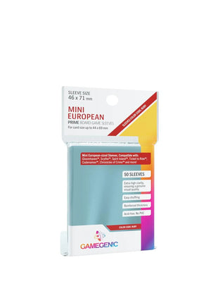 Sleeves Prime Board Game - Ruby 46x71mm (50) - EN - Sleeves - Kaartspel accessoires,bordspel accessoires