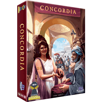 Dit is een foto van het spel Concordia te koop bij Speldorado Spellenwinkel Delft
