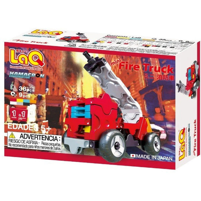 Laq Hamacron Constructor Mini Fire Truck, LAQ-005427 van Waloka te koop bij Speldorado !