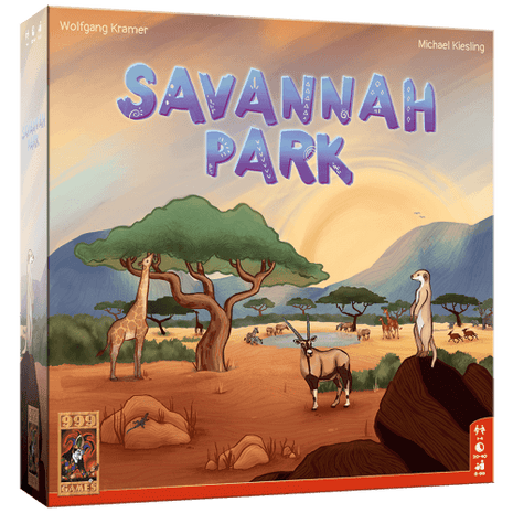 Savannah Park – gezellig bordspel – 2 tot 4 spelers
