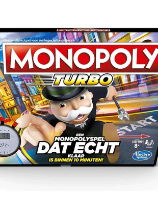 Dit is een foto van het spel Monopoly - Turbo te koop bij Speldorado Spellenwinkel Delft