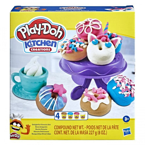 Kleurrijke Donuts - E3344Eu6 - Playdoh, 63222623 van Hasbro te koop bij Speldorado !