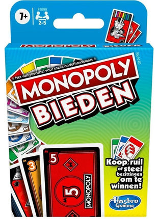 Dit is een foto van het spel Monopoly Bieden te koop bij Speldorado Spellenwinkel Delft
