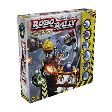 Dit is een foto van het spel Robo Rally - EN te koop bij Speldorado Spellenwinkel Delft
