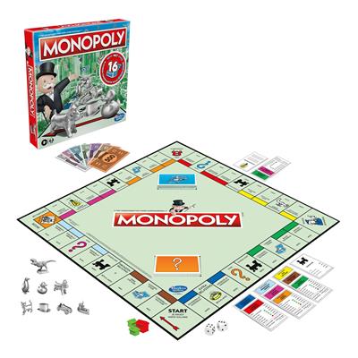 Monopoly Classic – gezellig bordspel – 2 tot 4 spelers